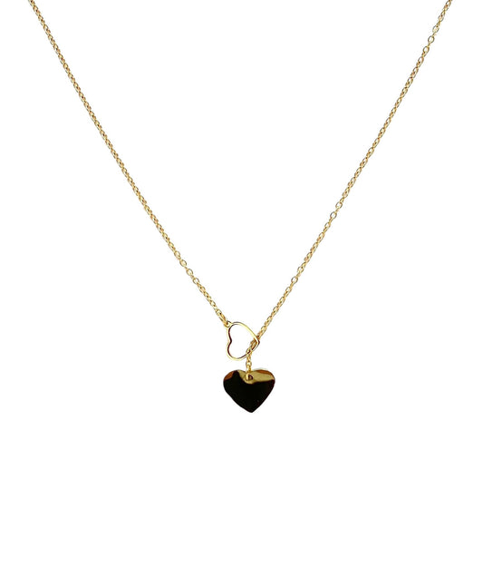 collar acero inoxidable mujer con forma de Corazón