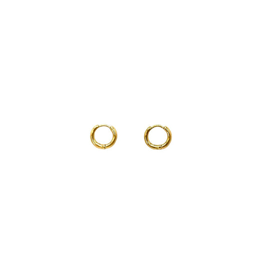 pendientes de aro acero inoxidable para mujer con forma de anillo